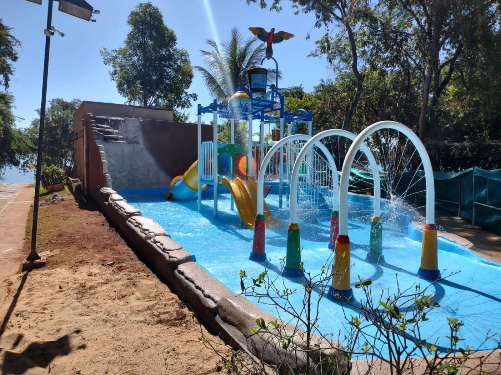 Aldeia Do Lago Caldas Novas Lindo Apt Com Cozinha Mobilia Nova Pode Levar Bebidas Na Area Das Piscinas Exterior foto
